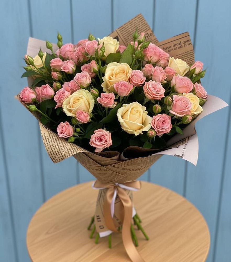 Букет варенье из роз в Дербенте Букет цветов из: Розы в Дербенте