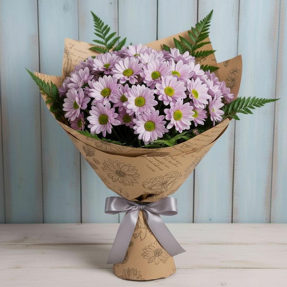 Букет цветов из: Хризантемы в Дербенте