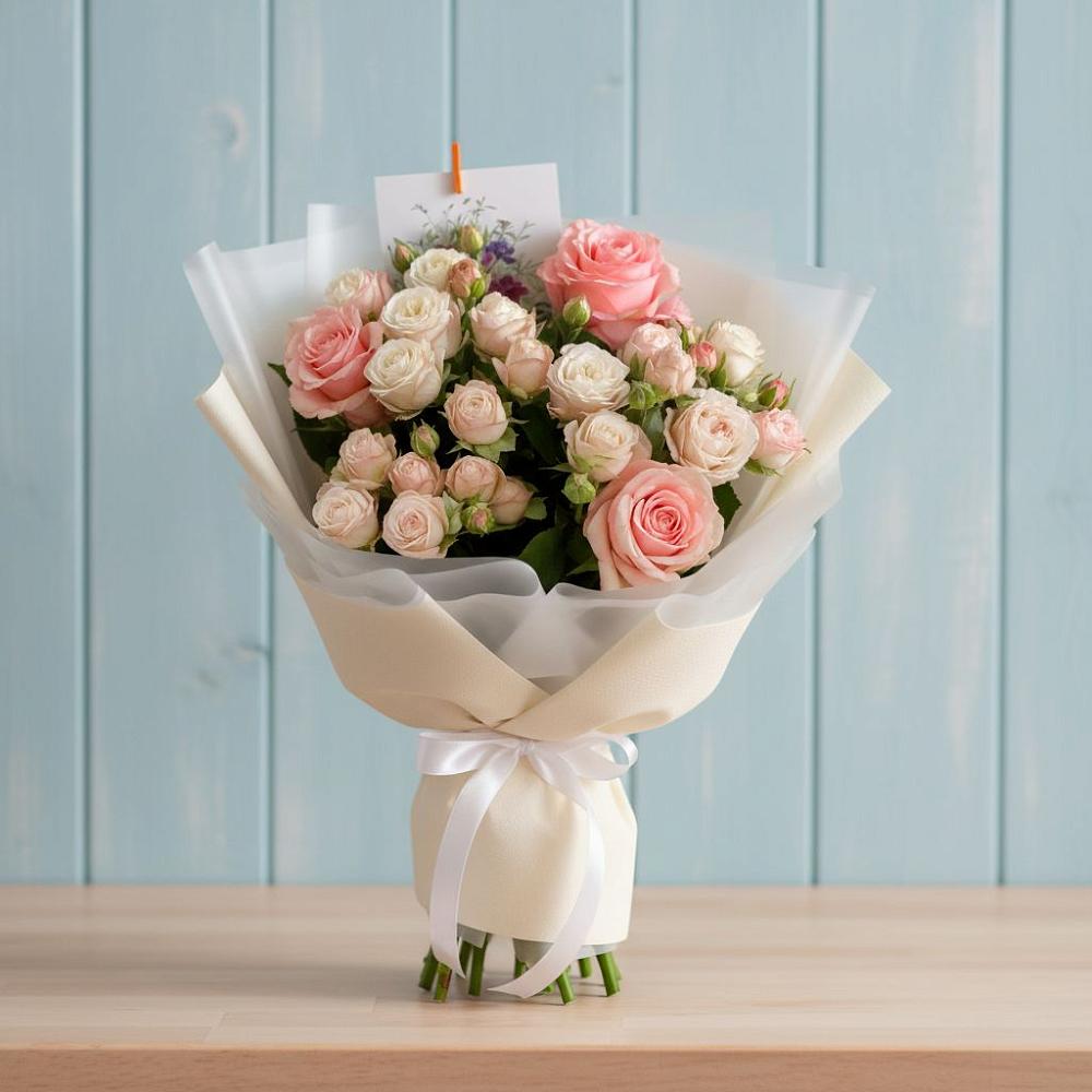 Букет голос любви в Дербенте Букет цветов из: Розы в Дербенте