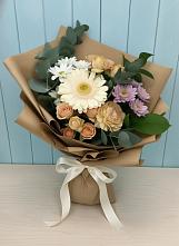 Букет цветов из:  Герберы и Хризантемы в Дербенте