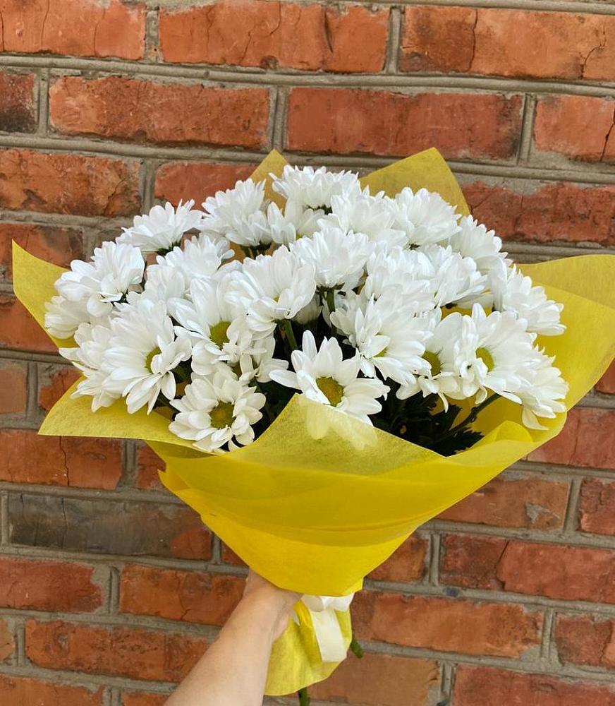 Букет Застенчивые лепестки в Дербенте Букет цветов из: Хризантемы в Дербенте